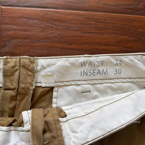 RRL Ralph Lauren Double RL Chino Pant - Brindle - 34 x 30 - Picture 5 of 7